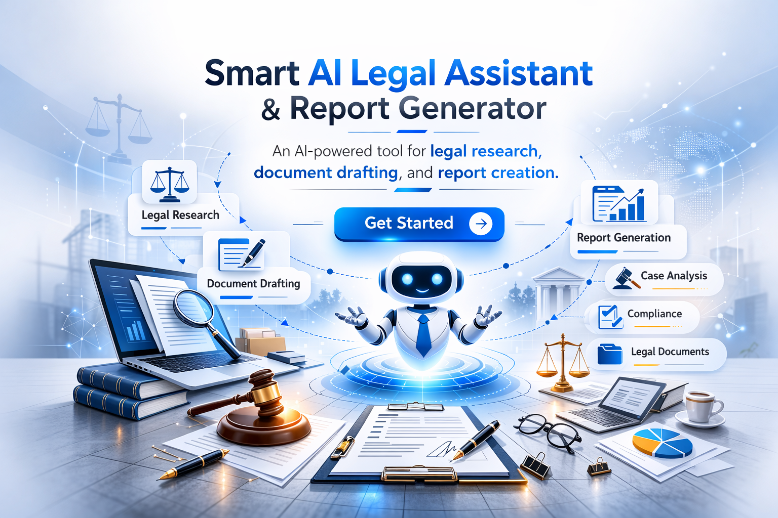 Smart AI Legal Assistant & Report Generator